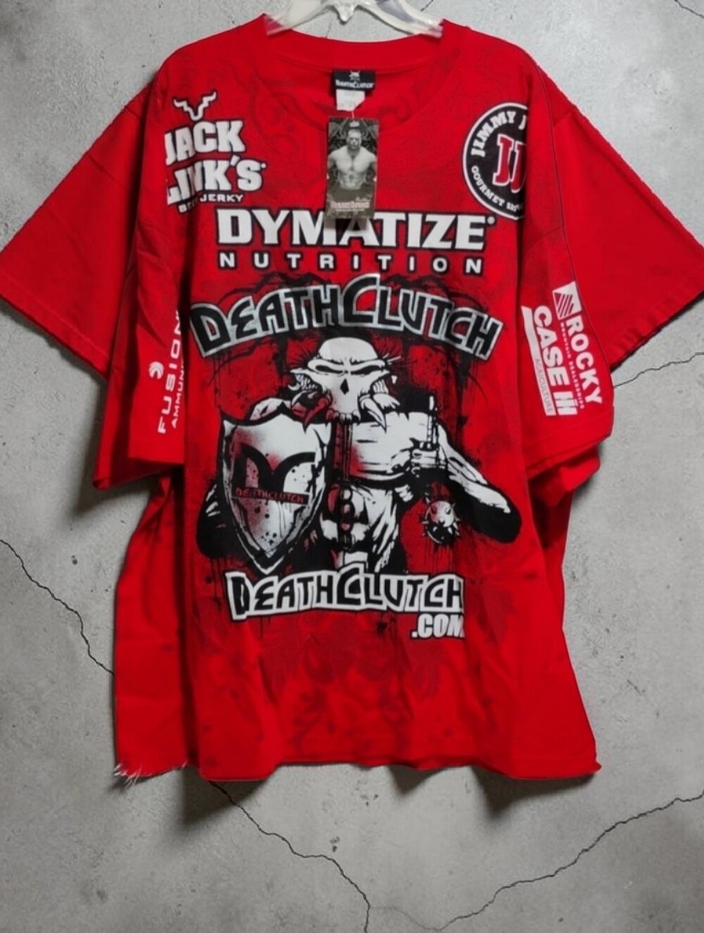 (C-69) New DEATHCLUTCH Brock Lesnar UFC 116 Official Walkout Shirt 4XL